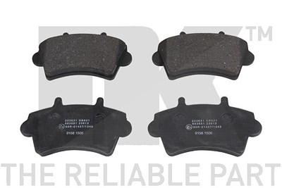 Nk Bremsbeläge vorne (Satz) [Hersteller-Nr. 223631] für Opel, Nissan, Renault, Vauxhall