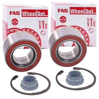 Schaeffler Fag 2x Radlagersatz, hinten für BMW Image