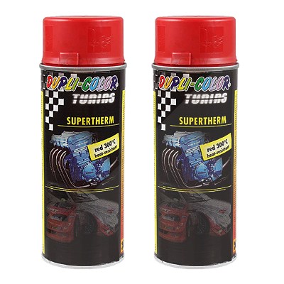 Dupli Color 2x 400ml Supertherm red 300°C [Hersteller-Nr. 339127] Image