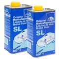 Ate 2x 1 Liter Bremsflüssigkeit SL DOT4 [Hersteller-Nr. 03.9901-5802.2]