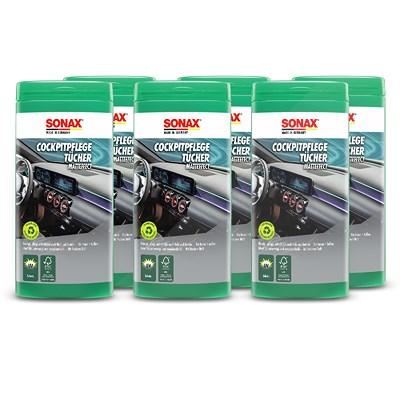 Sonax 6x CockpitPflegeTücher matteffect Box [Hersteller-Nr. 04158410] Image