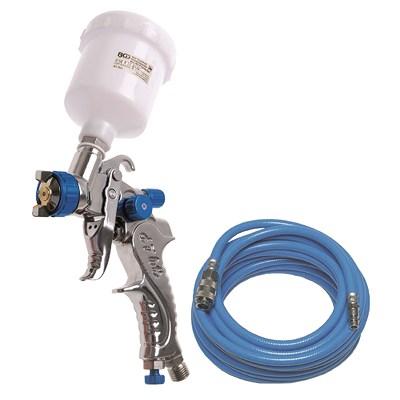 Bgs Mini Farbsprühpistole + Druckluftschlauch 10m Image