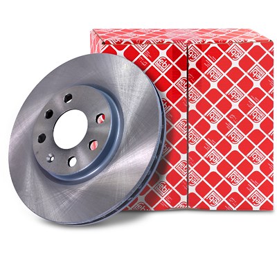 Febi Bilstein Bremsscheibe belüftet vorne [Hersteller-Nr. 19509] für Opel, Vauxhall