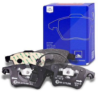 Ate Bremsbelagsatz mit Warnkontakt vorne [Hersteller-Nr. 13.0460-7236.2] für VW