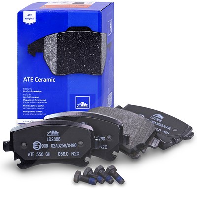Ate CERAMIC Bremsbelagsatz hinten [Hersteller-Nr. 13.0470-2888.2] für Audi Image
