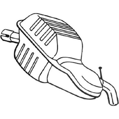 Bosal Endschalldämpfer [Hersteller-Nr. 235-151] für Volvo Image