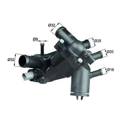 Mahle Thermostat, Kühlmittel [Hersteller-Nr. TM5109] für Audi, VW Image