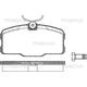 Triscan Bremsbelagsatz, Scheibenbremse [Hersteller-Nr. 811023035] für Mercedes-Benz