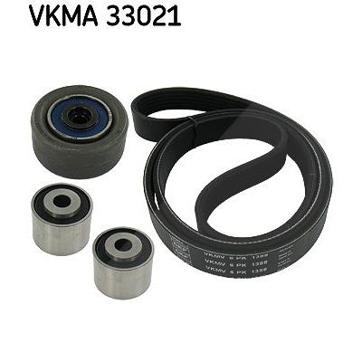 Skf Keilrippenriemensatz [Hersteller-Nr. VKMA33021] für Citroën, Fiat, Peugeot Image