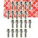 Febi Bilstein 20x Radschraube Kegelbund M12X1.25X22 für Abarth, Alfa Romeo, Fiat, Ford, Lancia, Opel