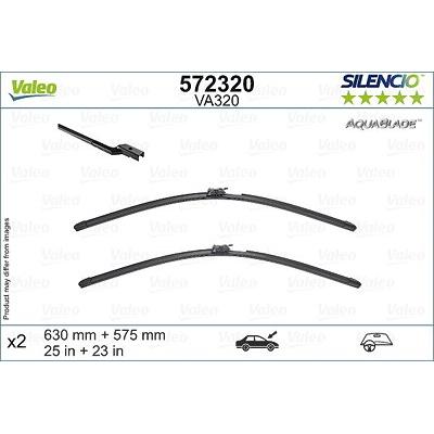 Valeo Wischblatt [Hersteller-Nr. 572320] für Mercedes-Benz Image