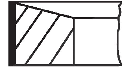 Mahle Kolbenringsatz [Hersteller-Nr. 021RS001130N0] für Nissan, Opel, Renault, Vauxhall Image