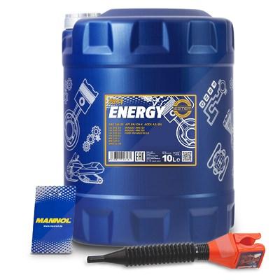 Mannol 10 L Energy 5W-30 + Ölwechselanhänger + Trichter [Hersteller-Nr. MN7511-10] Image