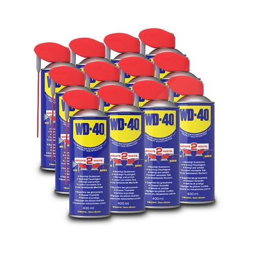 Wd-40 12x 400ml Smart Straw Multifunktionsprodukt [Hersteller-Nr. 49425]