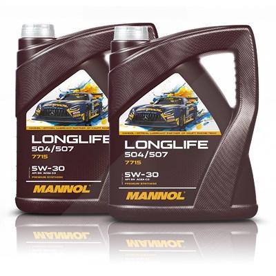 Mannol 2x 5 L 7715 LONGLIFE 504/507 5W-30 Motoröl [Hersteller-Nr. MN7715-5] Image