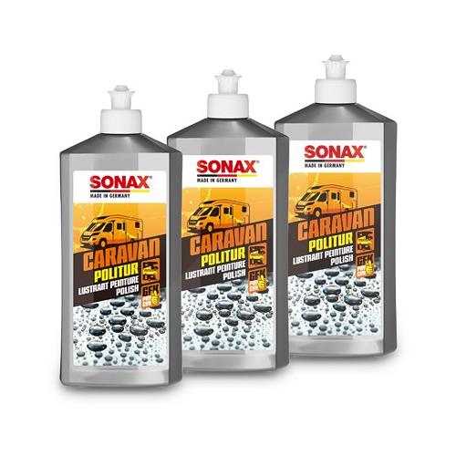 Sonax 3x 500 ml CARAVAN Politur [Hersteller-Nr. 07022000]