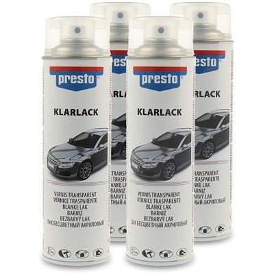Presto 4x 500 ml Klarlack glänzend [Hersteller-Nr. 428979] Image