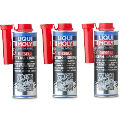 Liqui Moly 3x 500 ml Pro-Line Diesel-System-Reiniger [Hersteller-Nr. 5156] Image