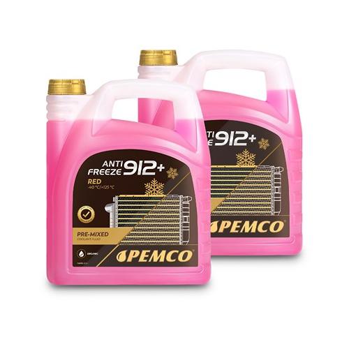 Pemco 2x 5 L Antifreeze 912+ (-40) Kühlerfrostschutz Kühlerschutz [Hersteller-Nr. PM0912-5]