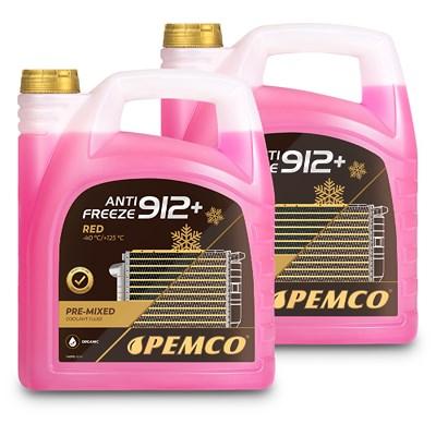 Pemco 2x 5 L Antifreeze 912+ (-40) Kühlerfrostschutz Kühlerschutz [Hersteller-Nr. PM0912-5] Image