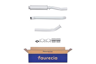 Hella Mittelschalldämpfer [Hersteller-Nr. 8LC366024-981] für Peugeot