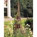 MGP Willow Round Obelisk, 12"w X 48"h Wood in Brown | 48 H x 12 W x 12 D in | Wayfair WRO-48
