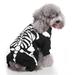 Pet costume Halloween Christmas costume Dog skeleton costume