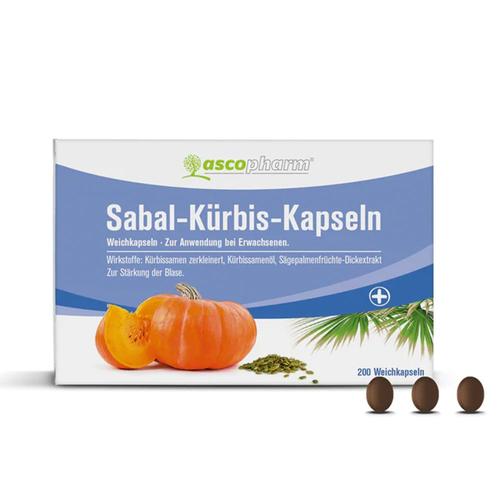 Sovita MED Sabal-Kürbis-Kapseln 200 St Weichkapseln