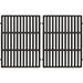 Hisencn 7638 Grill Grates Replacement for Weber Spirit 300 and Spirit II 300 Series Spirit E-310 II E-310 Spirit S-310 Spirit 700 Genesis Silver/Gold B & C Grates Cast Iron 2Pack