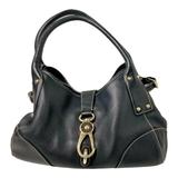 Dooney & Bourke Bags | Dooney & Bourke Vintage Dooney And Bourke Black Leather. | Color: Black/Gold | Size: Os