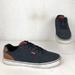 Levi's Shoes | Levi's Men's Size 8.5 Navy Blue Perforated Lace-Up Low Top Sneakers Shoes | Color: Blue | Size: 8.5