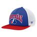 Men's Fanatics Branded Blue/Red Montreal Expos Heritage Foam Front Trucker Snapback Hat