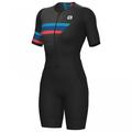 Alé - Women's Triathlon Trigger S/S Tri Unitard - Radeinteiler Gr L;M;S;XL;XS;XXL blau;schwarz