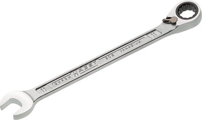 Hazet Knarren Ring-Maulschlüssel - Doppel-Sechskant - 11mm [Hersteller-Nr. 606-11] Image