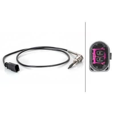 Hella Sensor, Abgastemperatur [Hersteller-Nr. 6PT014494-871] für Audi Image