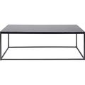 Kare Couchtisch Key West Schwarz 120x60cm Couch-& Sofatische, Metall, 40x120x60cm