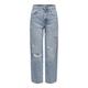 ONLY Damen Jeans 15282727 Light Blue Denim 29-30