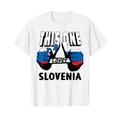 Slowenien Fahne Slovenia Urlaub Slowenische Flagge Slowenien T-Shirt