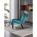Accent Living Room Chair Leisure Chair Curved Armless Chair for Small Spaces