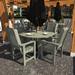 Highwood Commercial Springville Five-Piece Round Dining Set