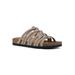 Women's Hamza Casual Sandal by White Mountain in Wood Suede (Size 11 M)