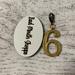 Anthropologie Jewelry | *Anthropologie The Collector's Charm Numbers Numerals 6 Six | Color: Gold | Size: Os