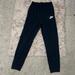 Nike Bottoms | Boys Nike Black Sweatpants. | Color: Black/White | Size: Xlb