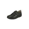 Klettschuh NATURAL FEET "Kletter Stockholm", Damen, Gr. 41, schwarz, Rindsleder, Synthetik, casual, Schuhe Klettschuh, mit bequemer J-Weite