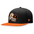 Men's Fanatics Branded Black/Orange San Francisco Giants Heritage Patch Fitted Hat