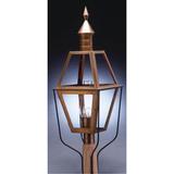 Northeast Lantern Boston 38 Inch Tall Outdoor Post Lamp - 1033-AC-CIM-CLR