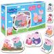 magdum Peppa Pig Toy Peppa and Family - 21 Large Magnets Children for Magnetic Board - Peppa Pig Toy Fridge Magnets Children - Magnets Fridge Children - Magnet Toy Children Pepawuzt