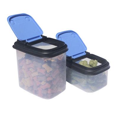 Buddeez Food Storage Container Plastic, Size 4.0 H x 6.0 W x 10.0 D in | Wayfair 34301BLK-DS