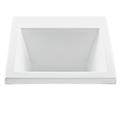 MTI Baths Versatile 25" Drop-in Bathroom Sink, Fiberglass in White | 12.5 H x 25 W x 22 D in | Wayfair MTLS120-WH-DI