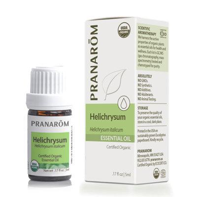 Pranarom Helichrysum 5ml - 100% Pure Natural Therapeutic Grade Essential Oil For Diffusing, Skincare, & Wellness | 3.1 H x 1.2 W x 1.2 D in | Wayfair